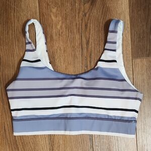 ZYIA Stripe Sports Bra